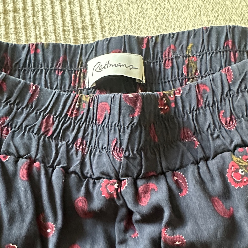 Reitmans Paisley Print skirt